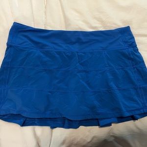 Lulu Lemon RARE BLUE tennis skirt